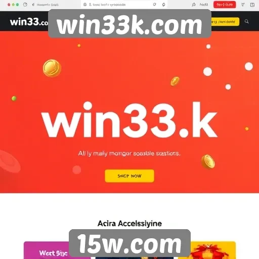 Acessibilidade e interface do win33k.com para usuários